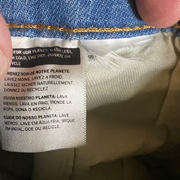 Levi’s 514 stretch straight light wash Blue Jeans size 36x29 (tag says 36x30) - Picture 3 of 3